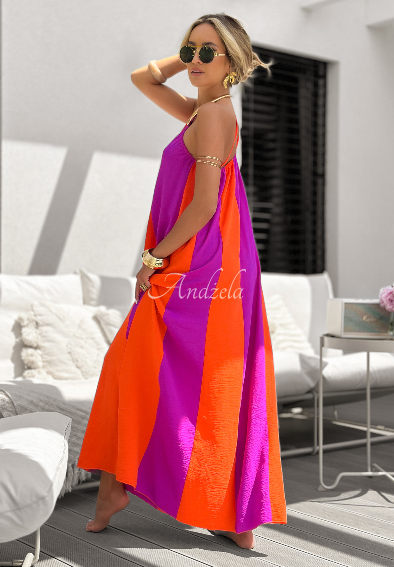 Rochie maxi Violet Sky