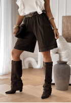 Pantaloni scurți din material Define Your Style