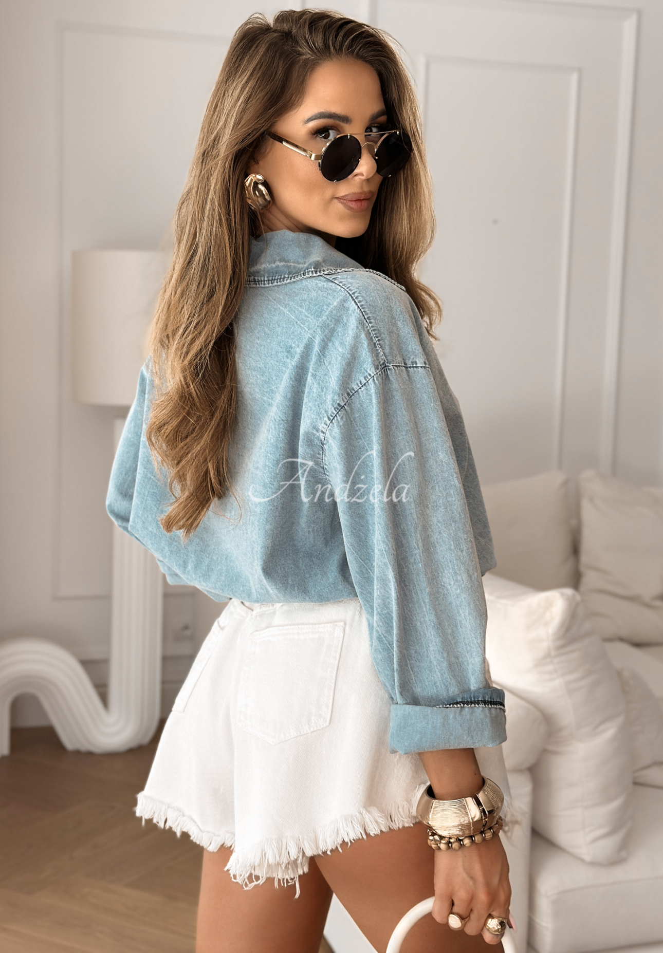 Cămașă din denim To Be Wonderful