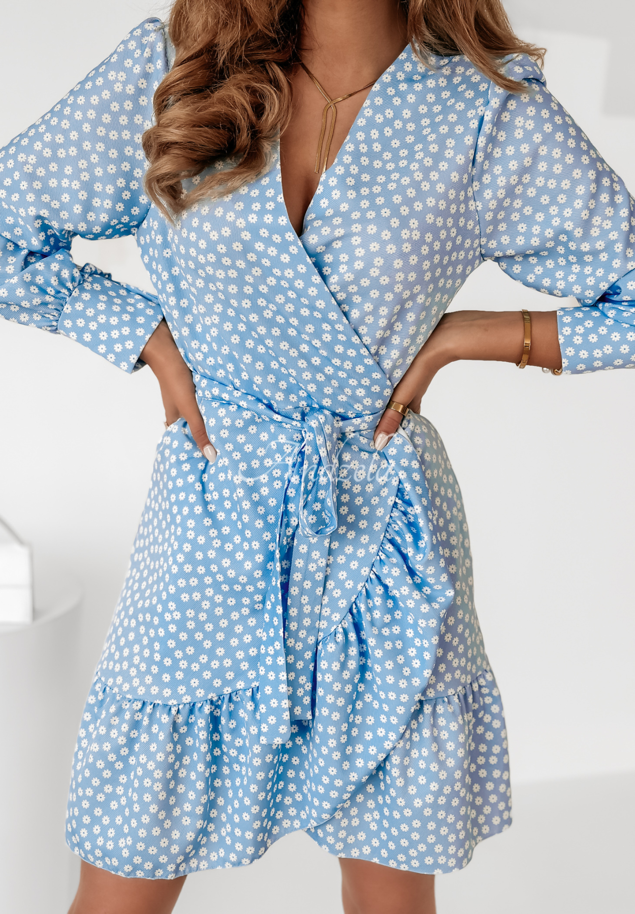 Rochie tip plic Lil Flowers cu imprimeu floral