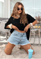 Tricou oversize Need To Breathe negru