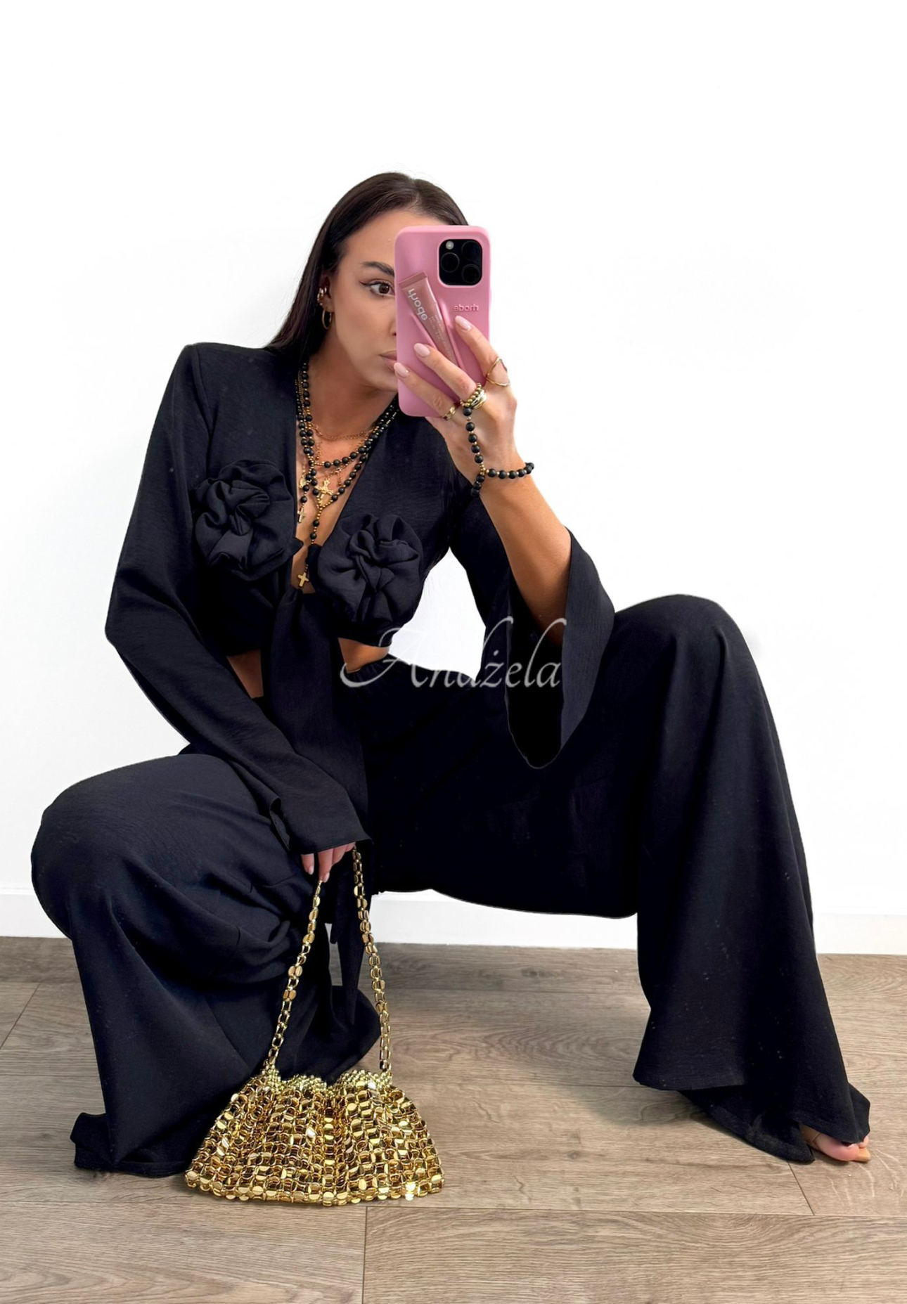Compleu La Milla Remembers Everything format din cămașă și pantaloni wide leg