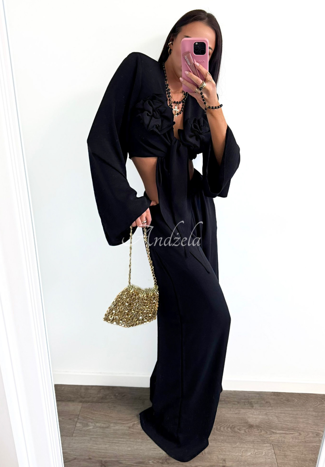 Compleu La Milla Remembers Everything format din cămașă și pantaloni wide leg