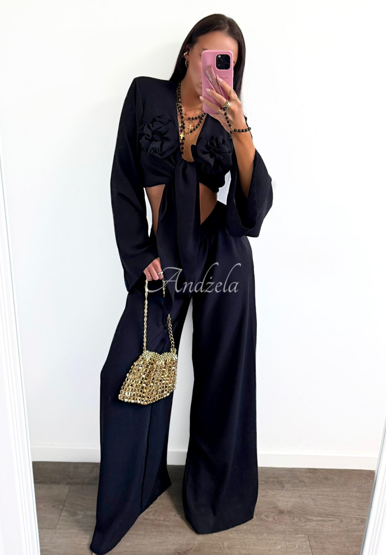 Compleu La Milla Remembers Everything format din cămașă și pantaloni wide leg