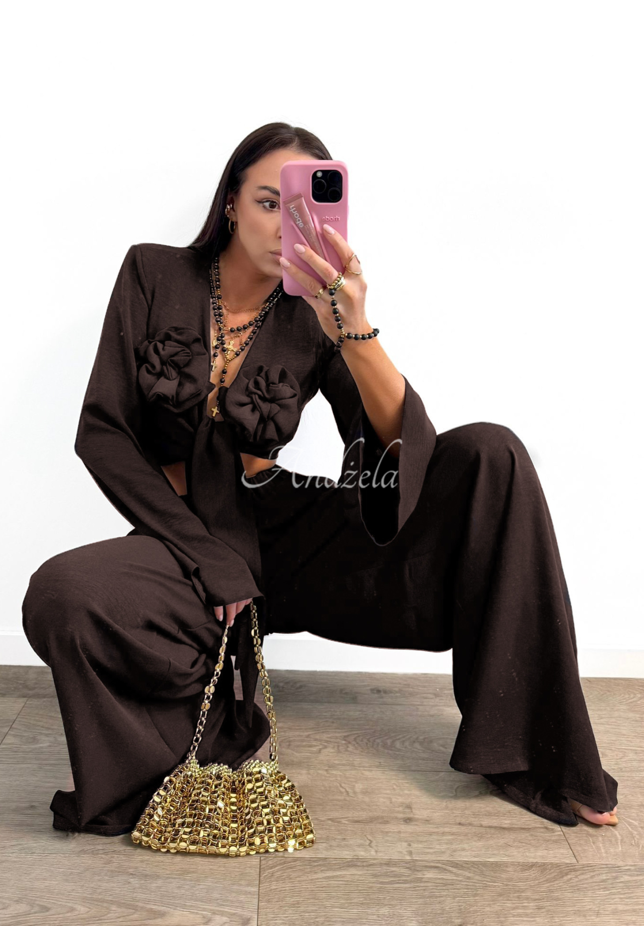 Compleu La Milla Remembers Everything format din cămașă și pantaloni wide leg