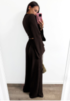 Compleu La Milla Remembers Everything format din cămașă și pantaloni wide leg