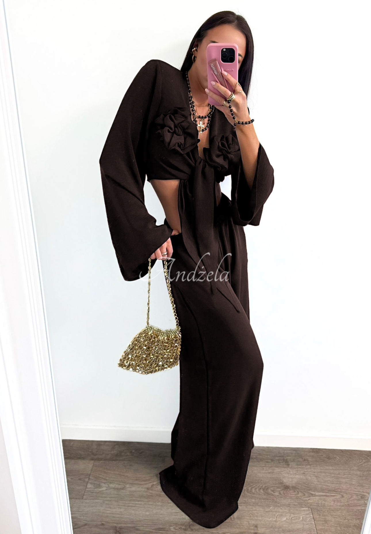 Compleu La Milla Remembers Everything format din cămașă și pantaloni wide leg