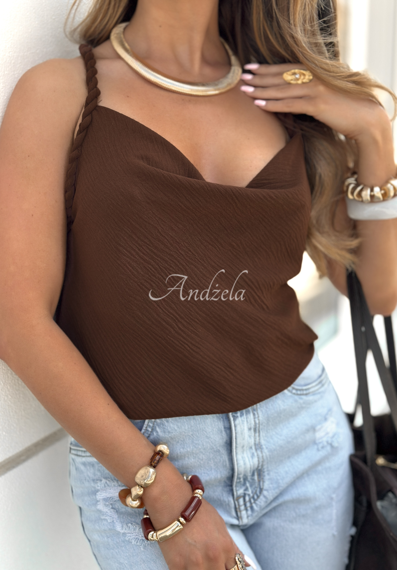 Top               cu bretele Braidy Twirls