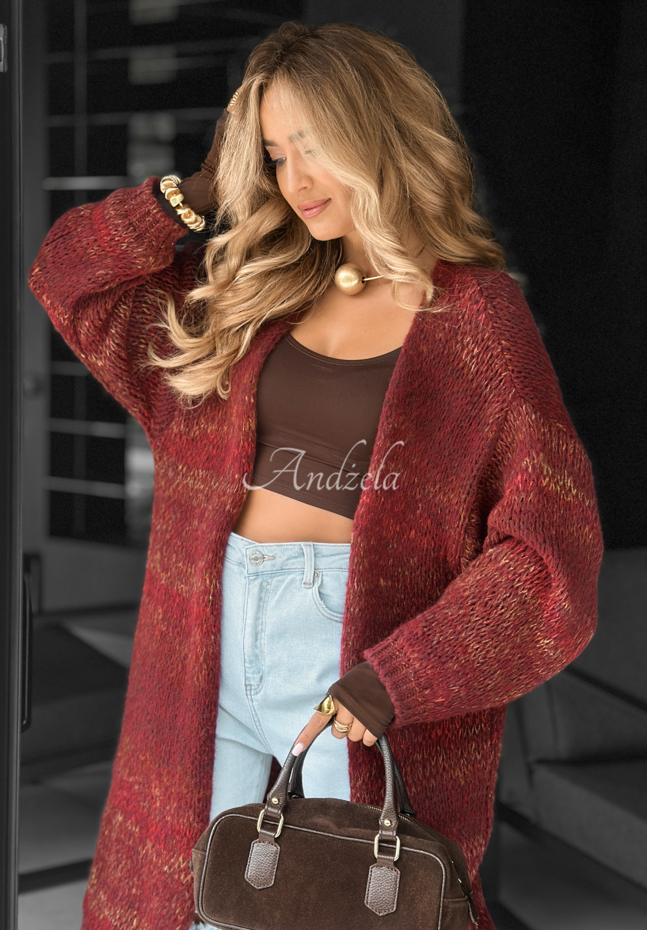 Cardigan lung oversize Life You Dreamed