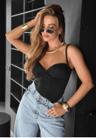 Body na ramiączkach You Deserve It negre