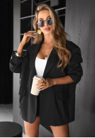 Sacou oversize Monticello negru