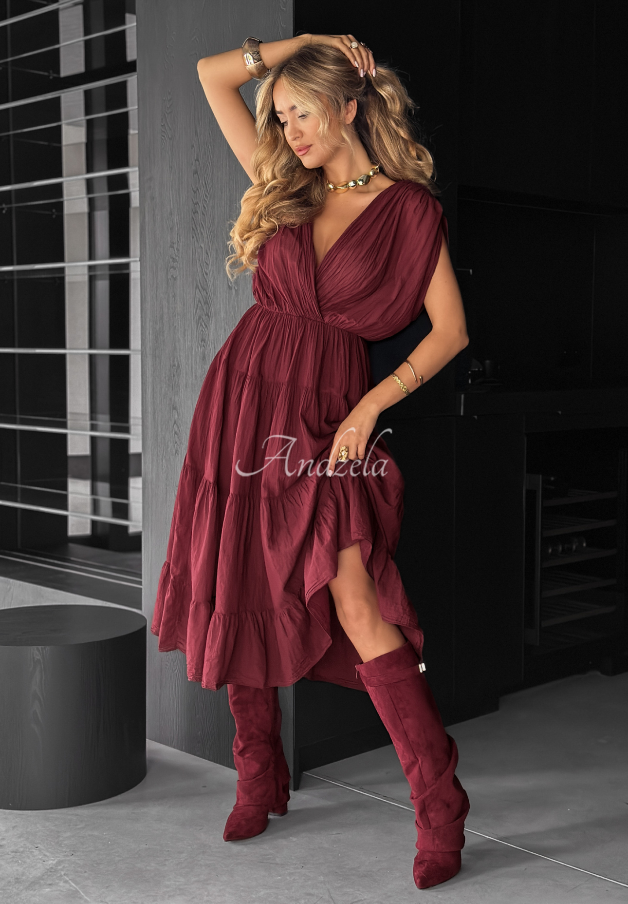 Rochie cu bretele late Feel It Now