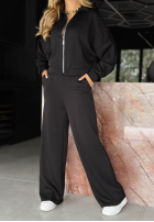 Compleu de trening Hanorac i Pantaloni Now You See negru