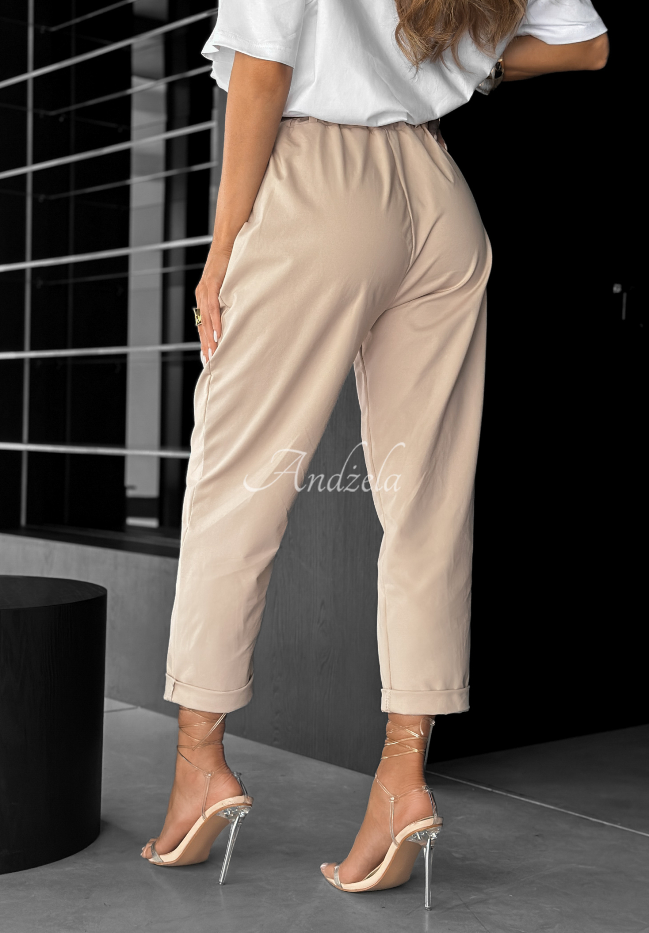 Pantaloni cu curea Take A Look
