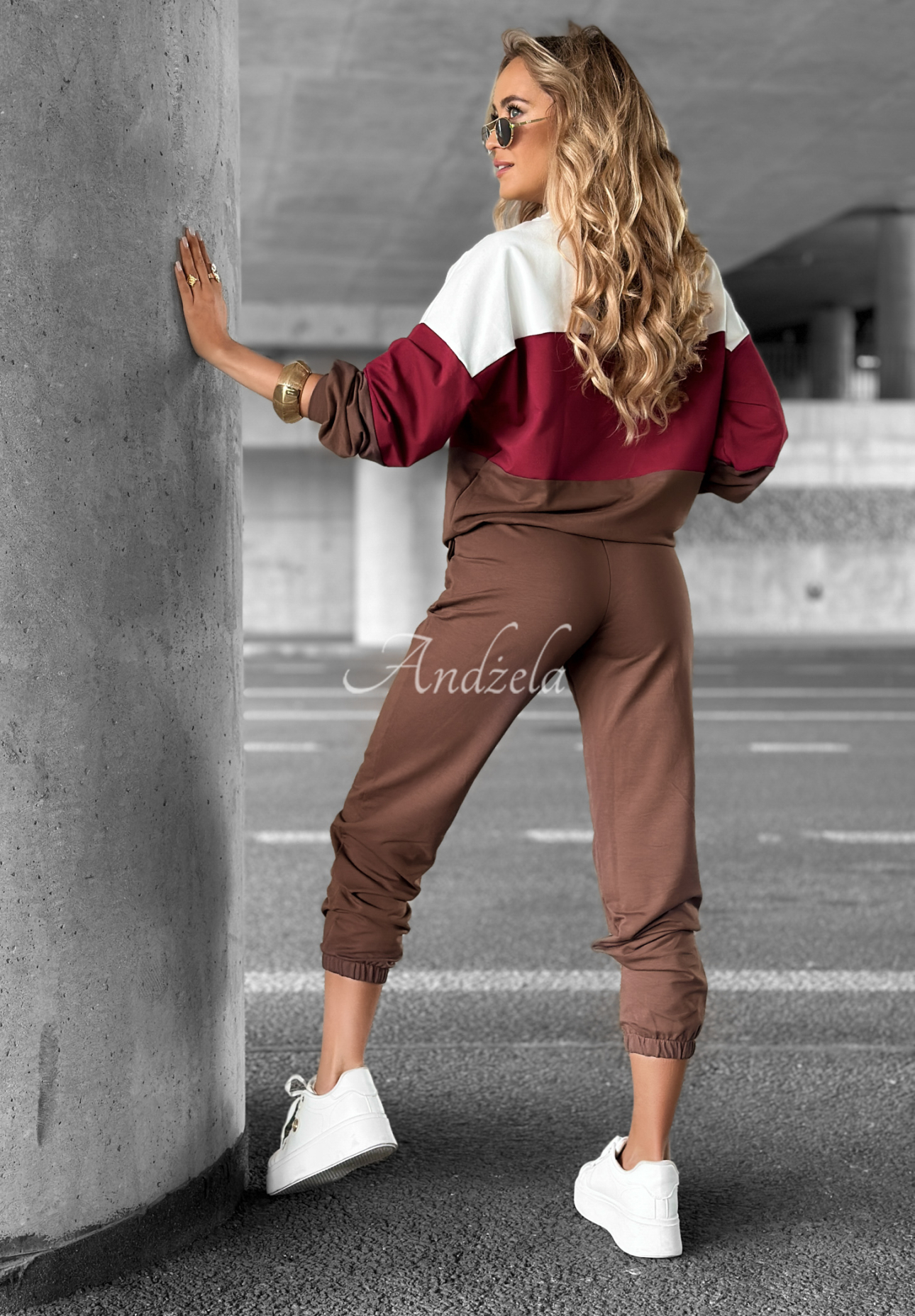 Set de trening format din hanorac și pantaloni Just A Look