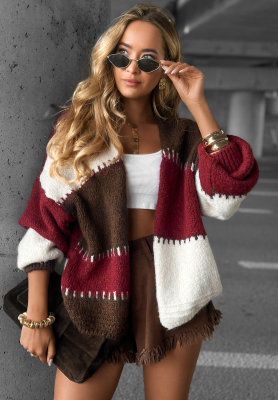Cardigan scurt Cold Coffee