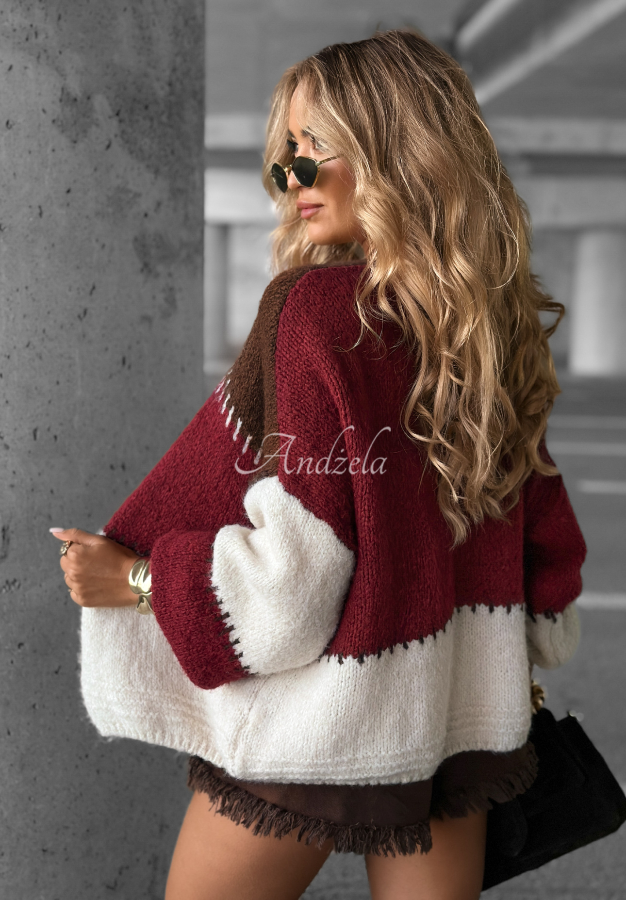 Cardigan scurt Cold Coffee