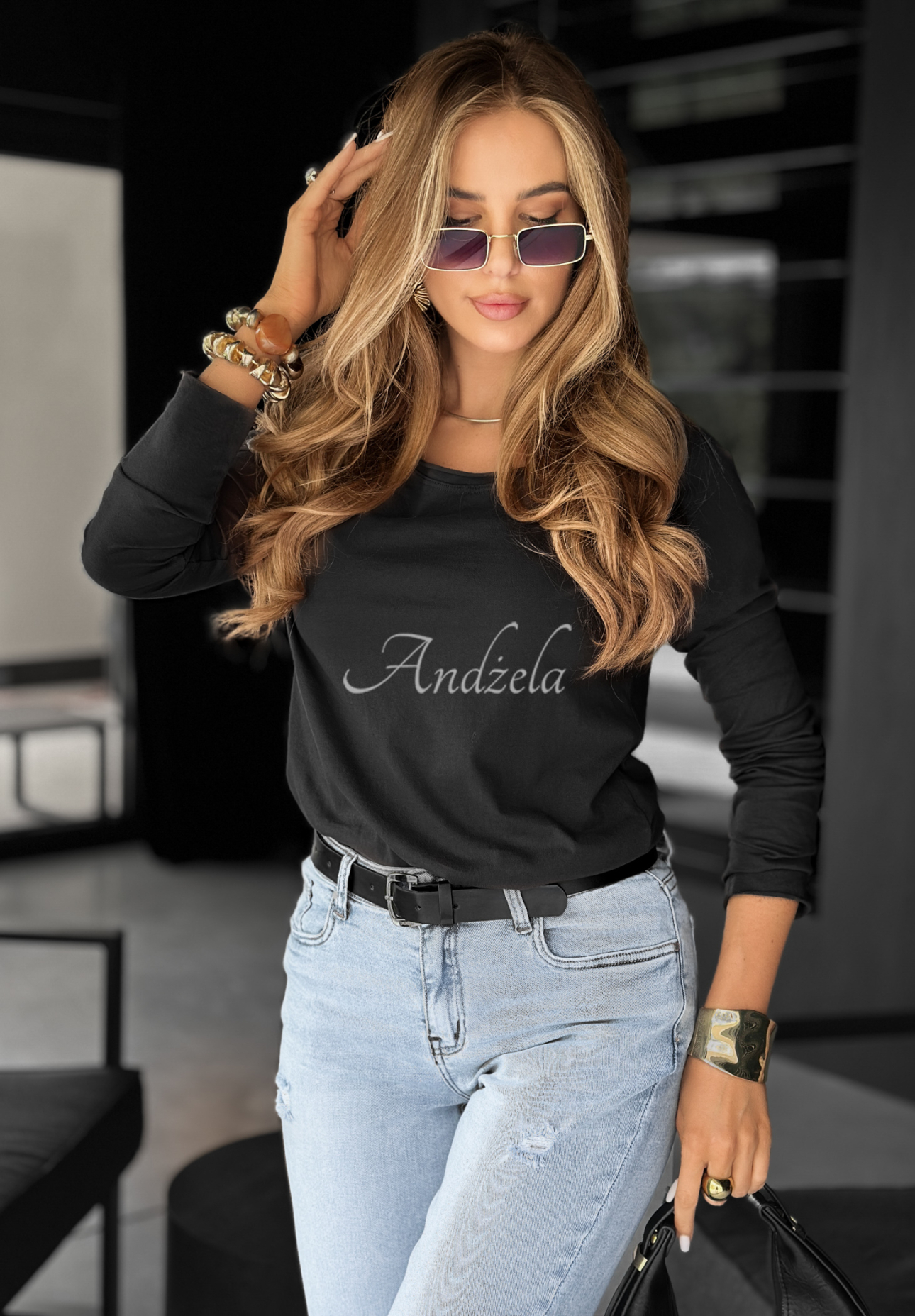 Bluză longsleeve Not Available