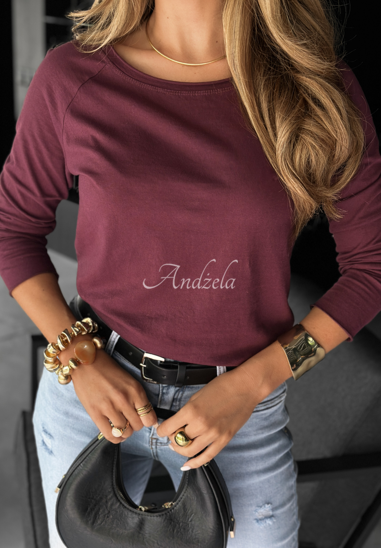 Bluză longsleeve Not Available