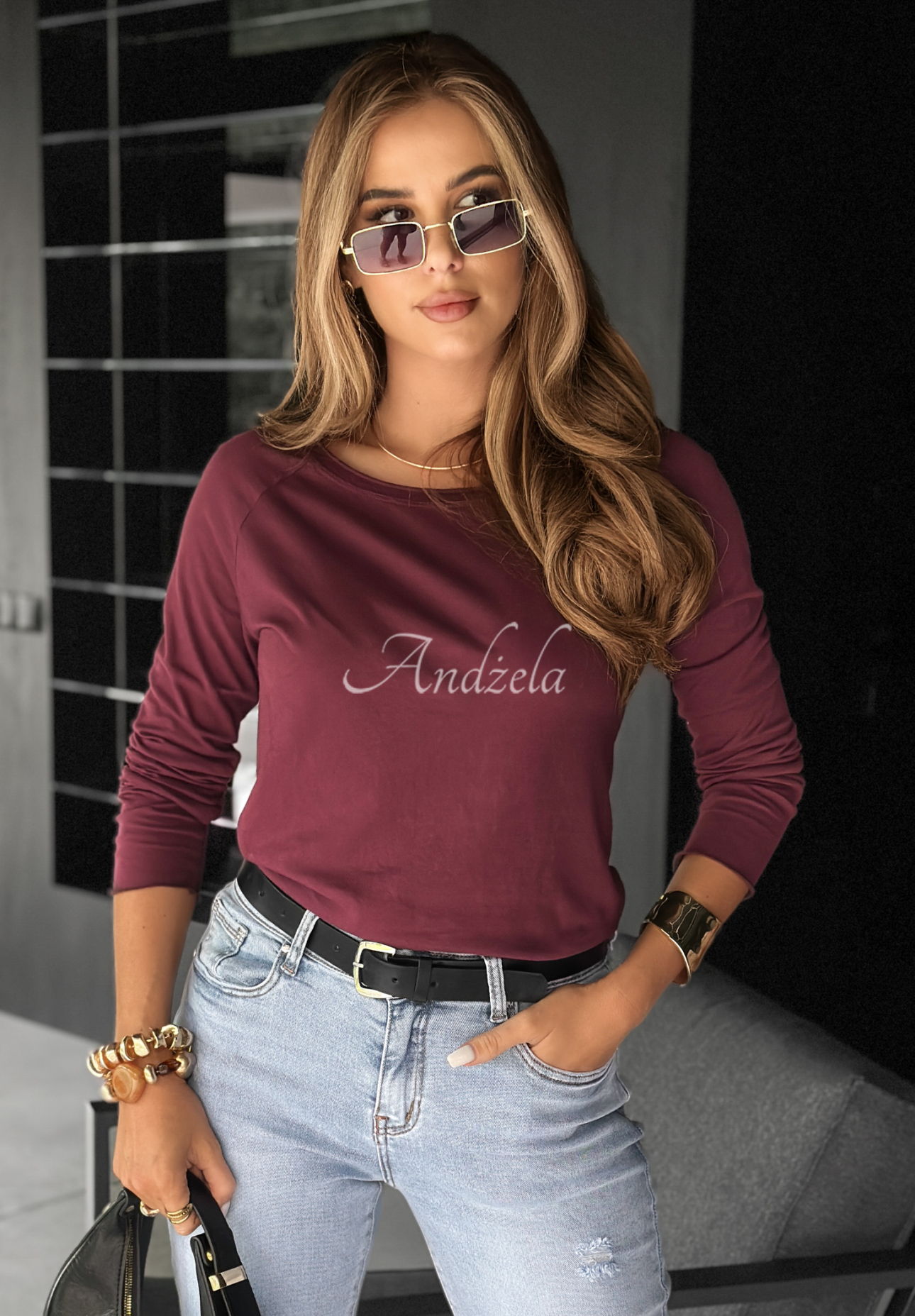 Bluză longsleeve Not Available