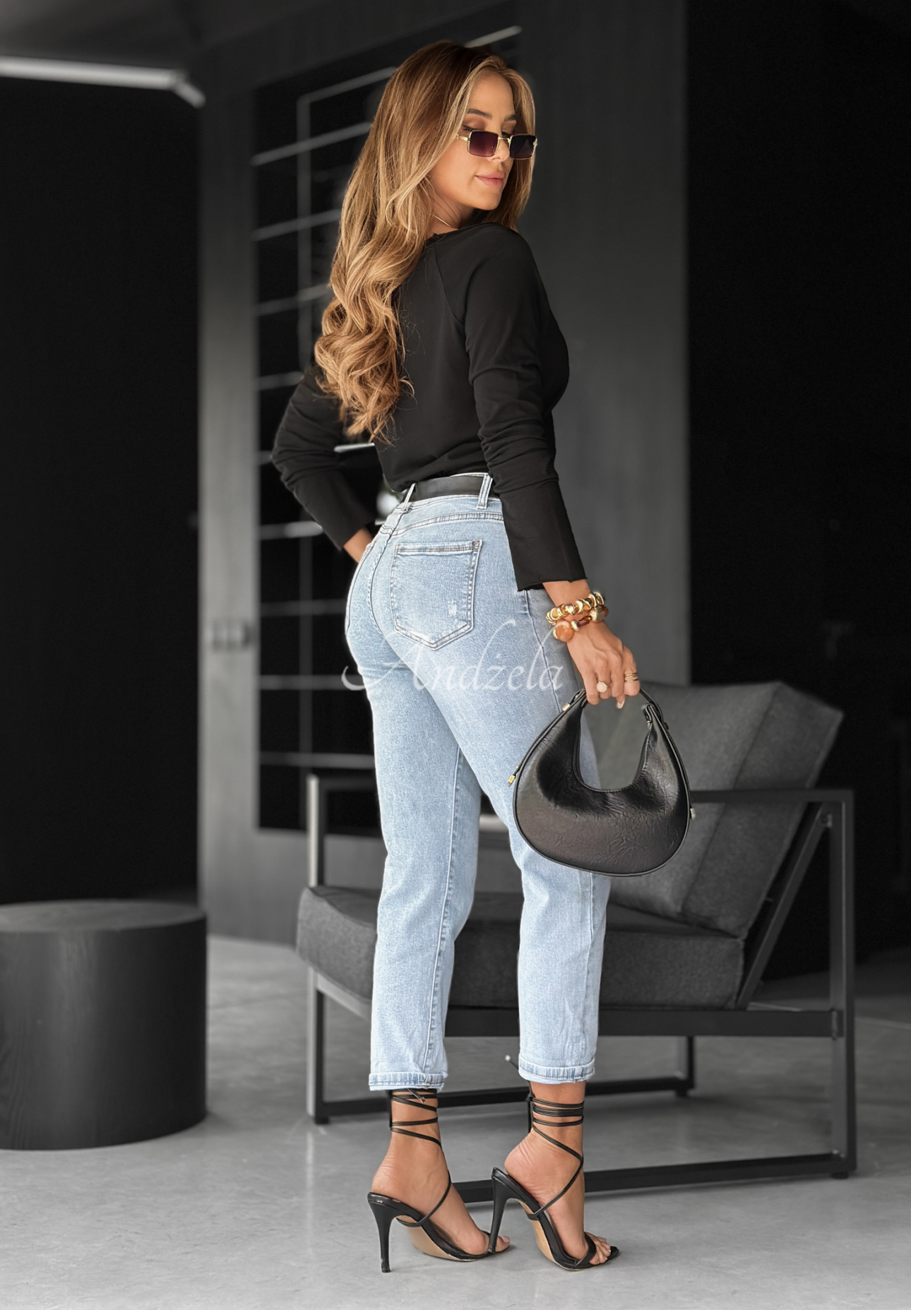 Blugi mom fit Didn&#039;t Notice