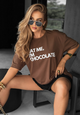 Tricou cu imprimeu Eat Me