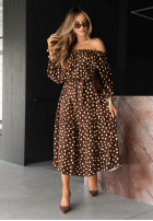 Rochie w Buline Dream About It ciocolatie