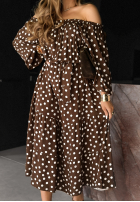 Rochie w Buline Dream About It ciocolatie