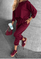 Compleu de trening Chase Freedom burgundowy