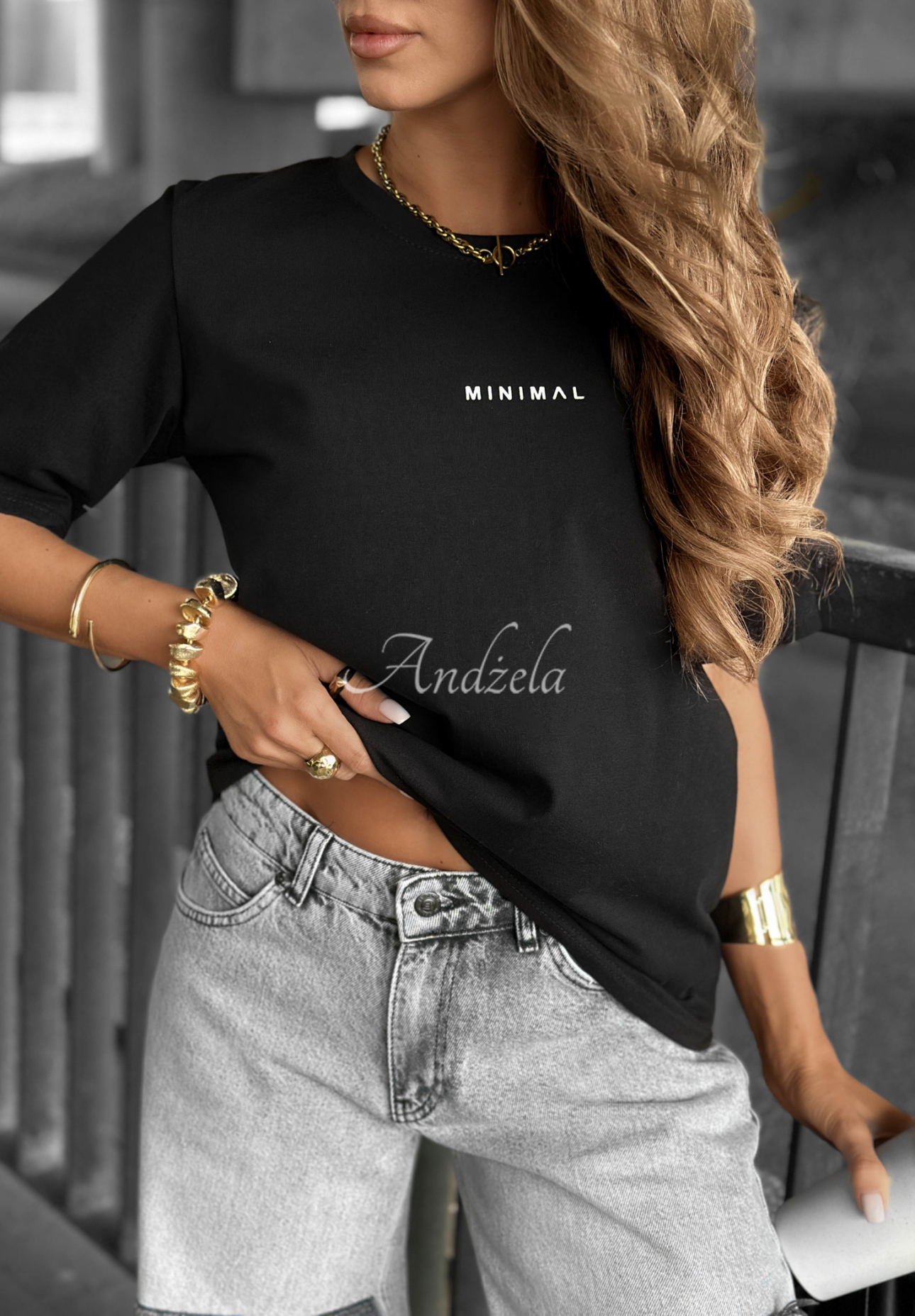 Tricou cu imprimeu Minimal