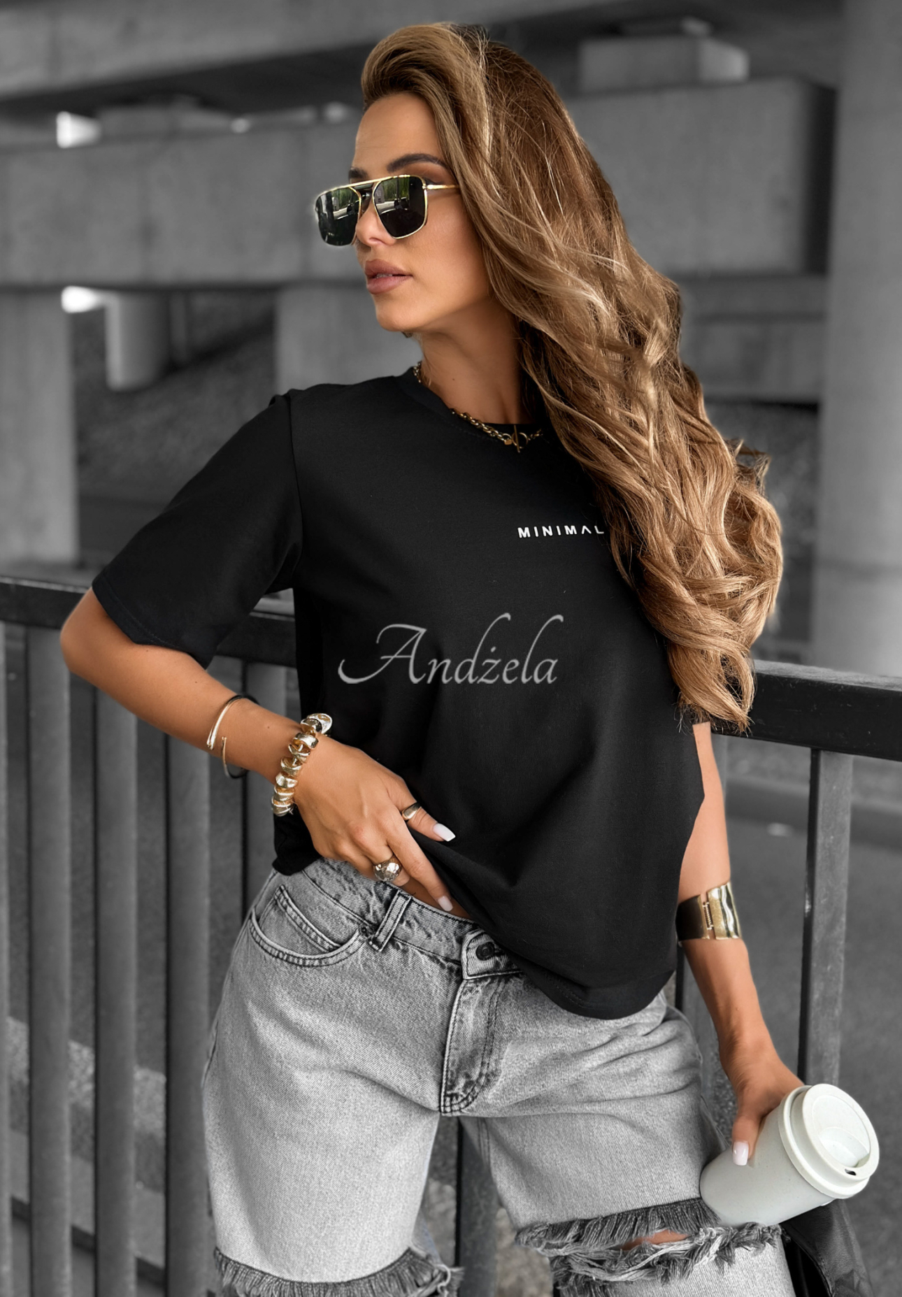 Tricou cu imprimeu Minimal