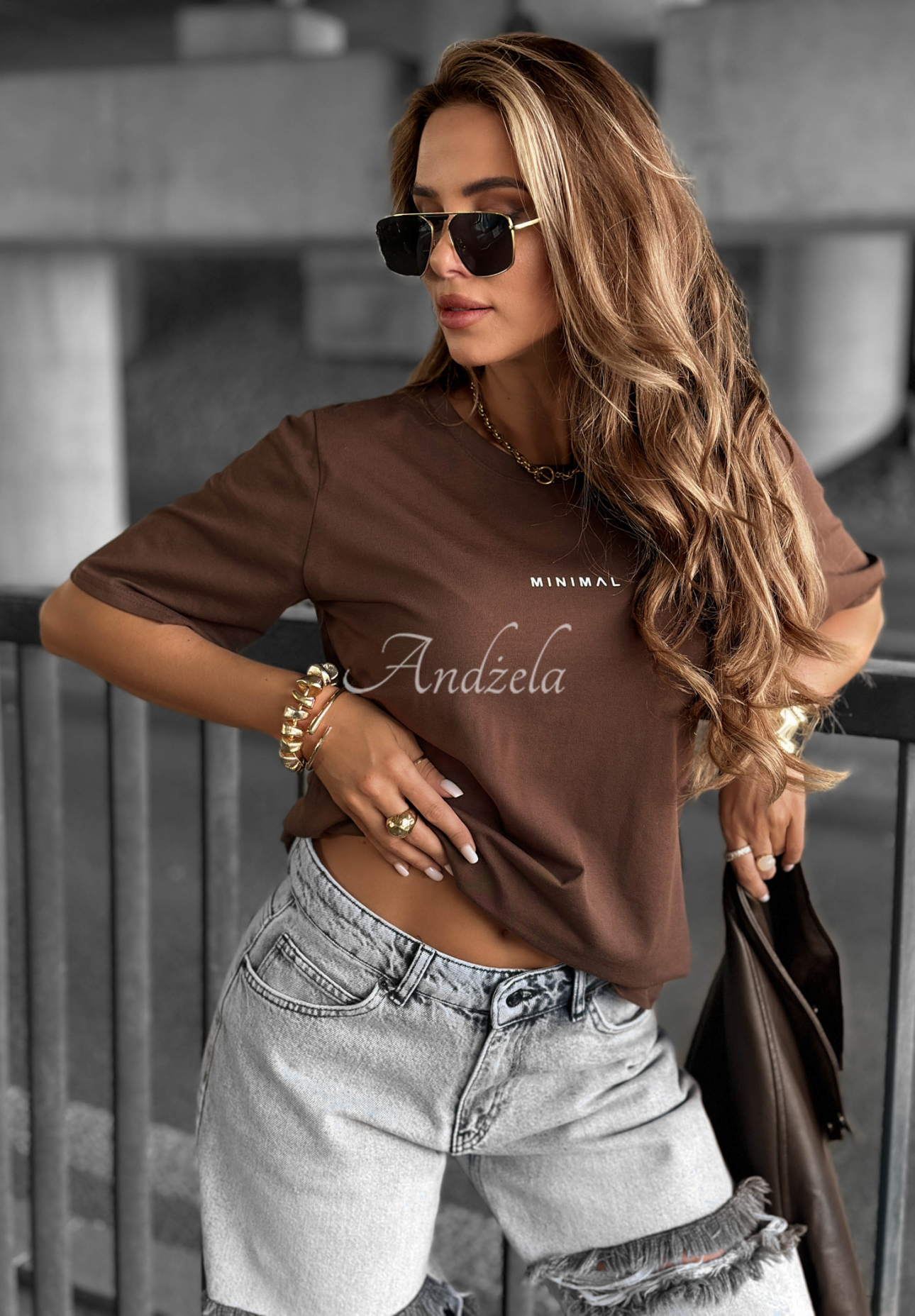 Tricou cu imprimeu Minimal