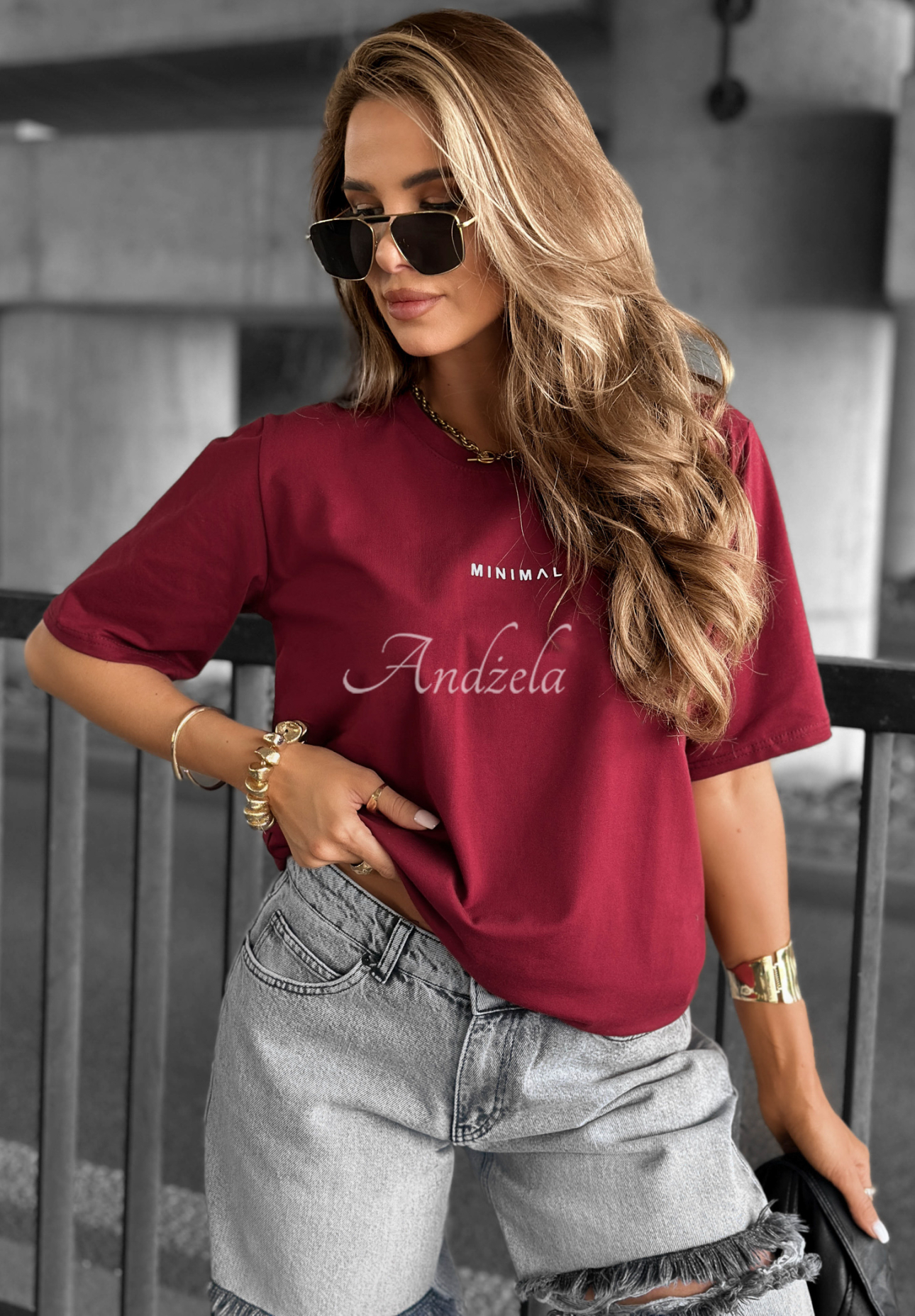 Tricou cu imprimeu Minimal
