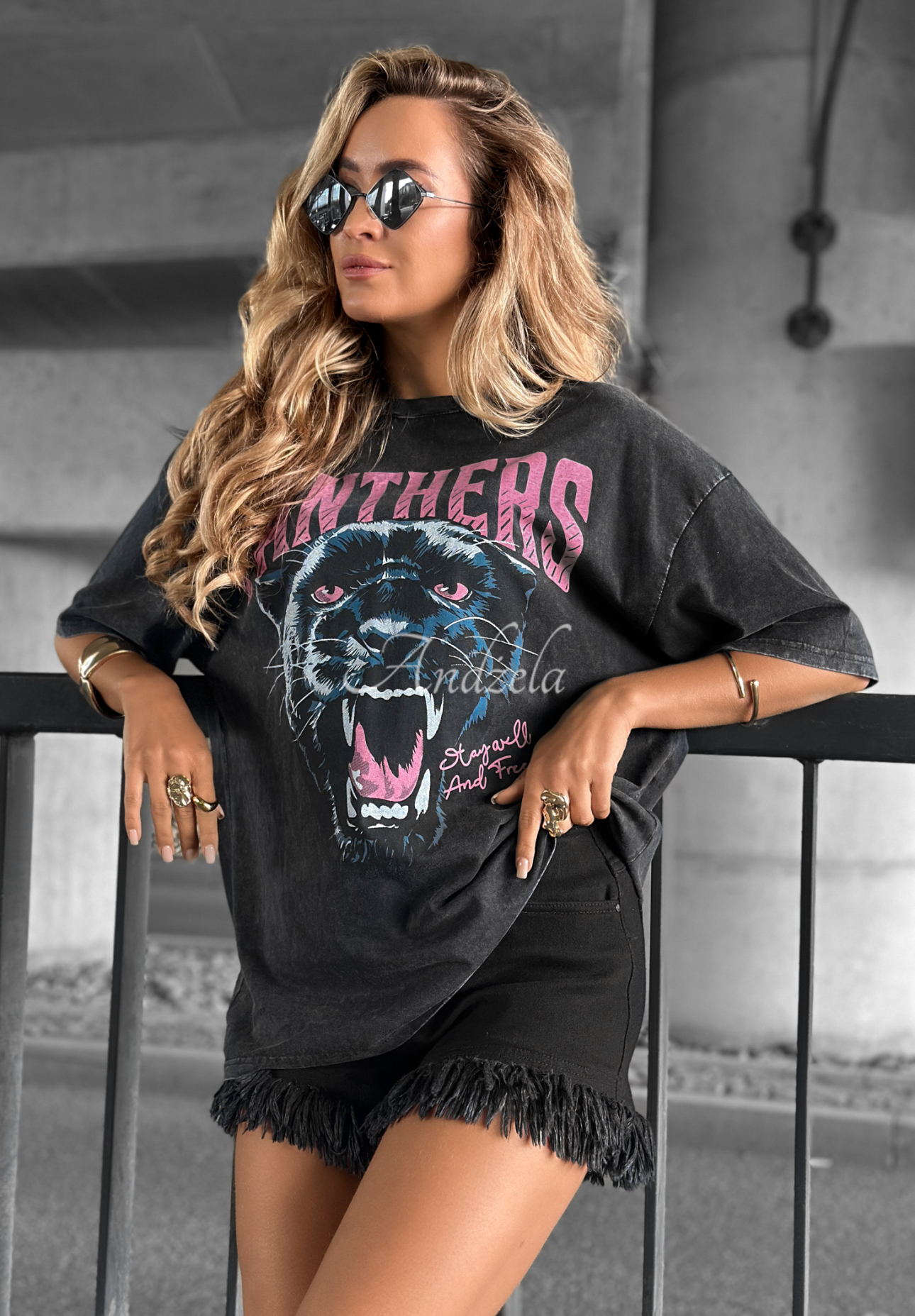 Tricou cu imprimeu Panthers