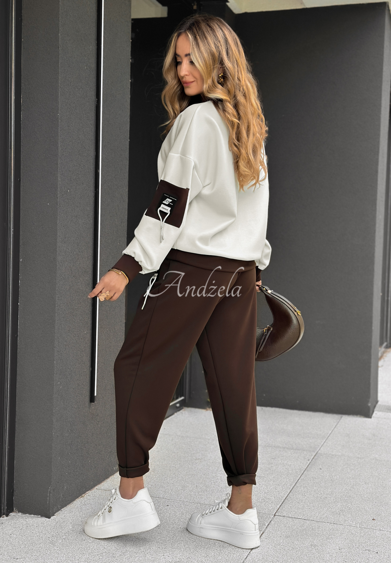 Set de trening format din hanorac și pantaloni Can&#039;t Say That