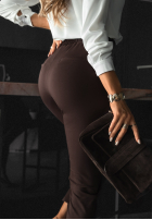 din material textil Pantaloni New Mood mokka