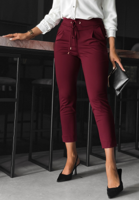 Pantaloni din material New Mood