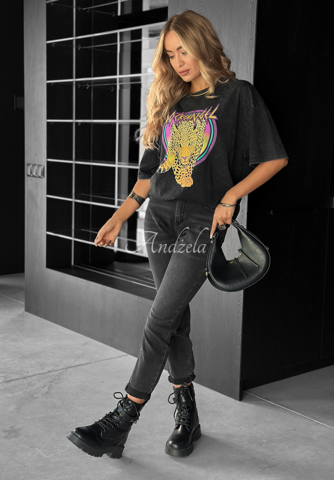 Tricou cu imprimeu Rock Angel