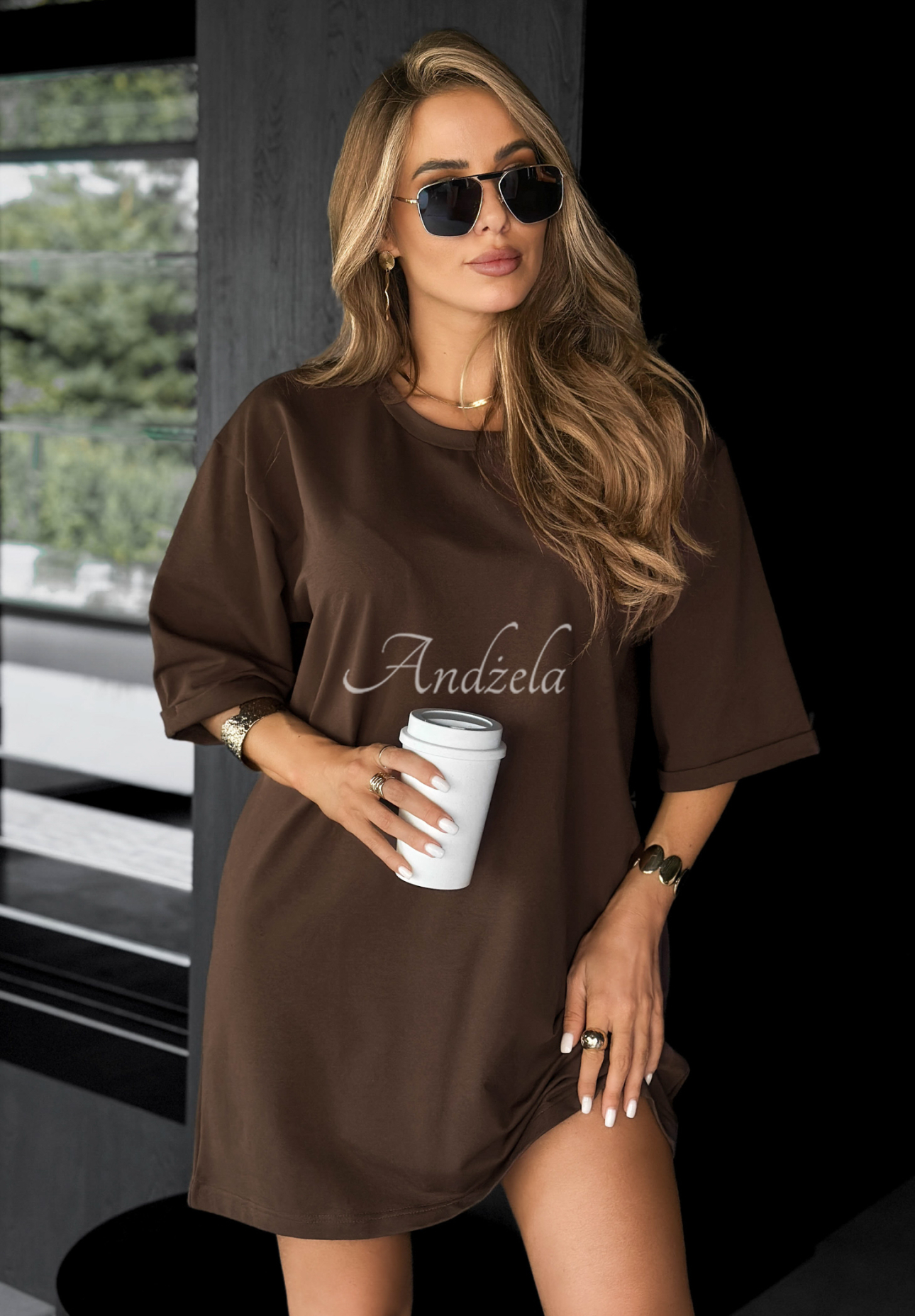 Tricou lung Daily Look