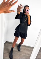 Tricou La Milla When You Look negru