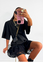Tricou La Milla When You Look negru