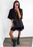 Tricou La Milla When You Look ciocolatiu