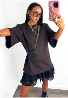 Tricou La Milla When You Look ciocolatiu