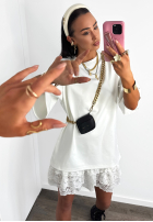 Tricou La Milla When You Look Alb
