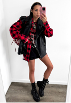 Tricou z nadrukiem La Milla Rise and Conquer negru