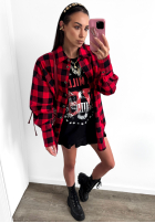 Tricou z nadrukiem La Milla Rise and Conquer negru