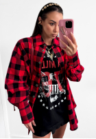 Tricou z nadrukiem La Milla Rise and Conquer negru