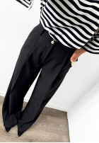 Eleganckie Pantaloni wide leg La Milla Own Rules negre