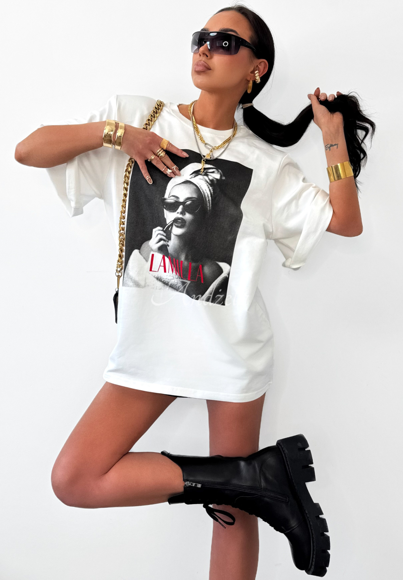 Tricou cu imprimeu La Milla Her Era