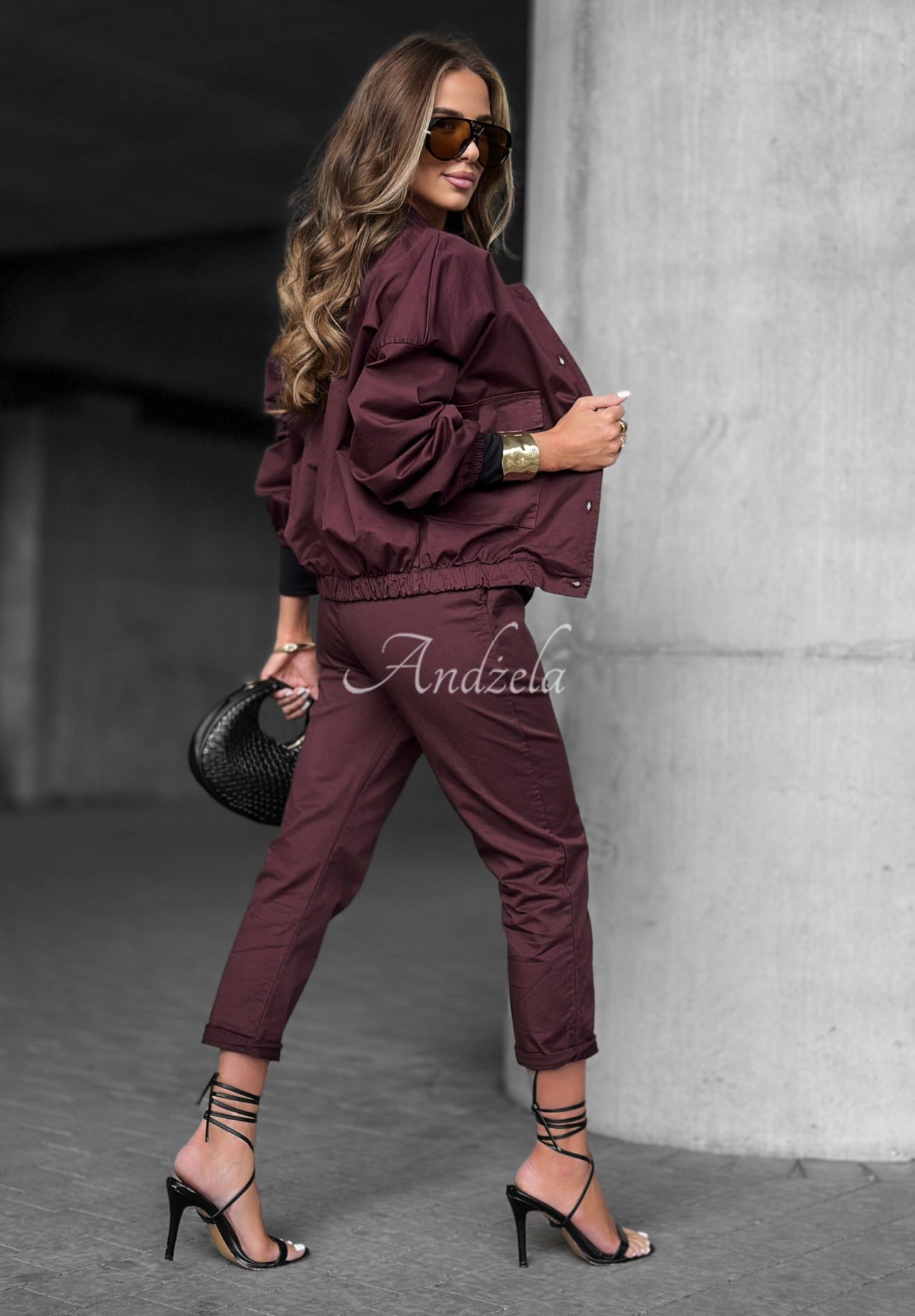 Pantaloni cu curea Almost Gone